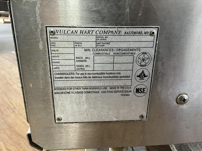 Used 36" VULCAN COUNTERTOP CHARBROILER !