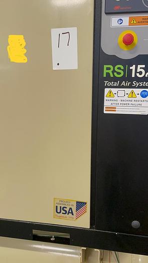 Used INGERSOLL-RAND AIR COMPRESSOR