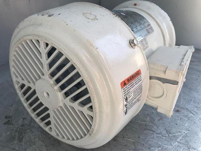Used US ELECTRIC MOTOR 5 HP, N881A, WASH DOWN DUTY !