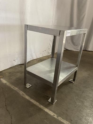 Used 2FT STAINLESS STEEL EQUIPMENT STAND