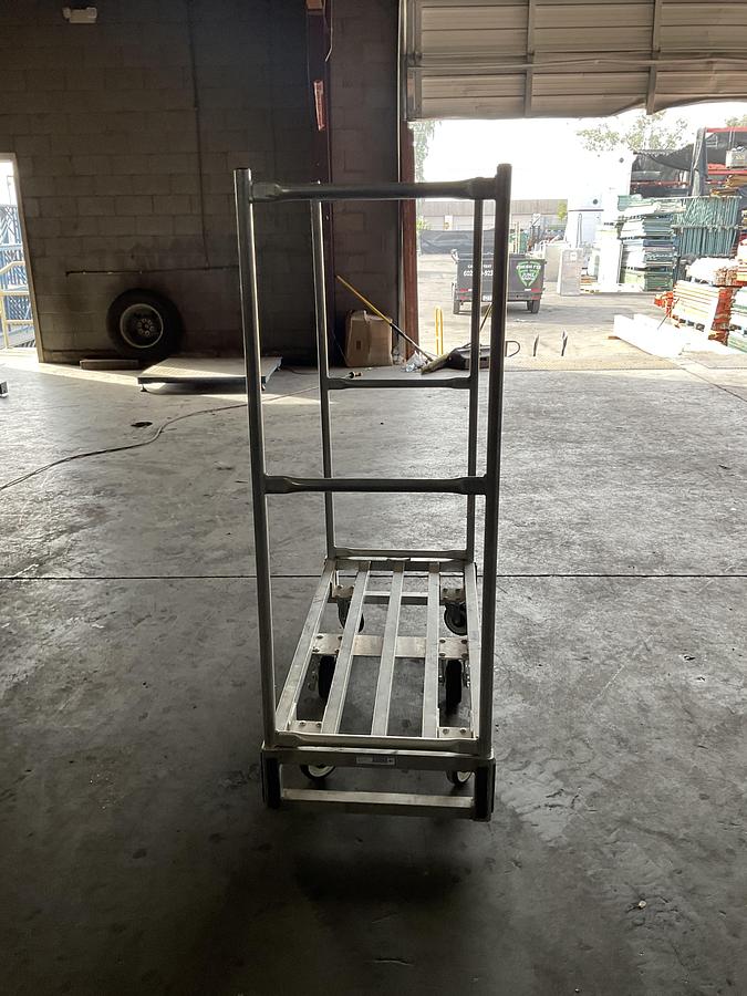 Used NATIONAL CART CO. ALUMINUM STOCK CART MODEL: AL-UB-2248