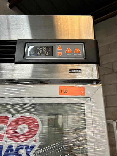 Used SUMMIT ONE GLASS DOOR REFRIGERATOR.