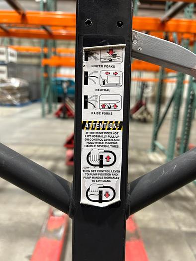 Used RAYMOND STANDAR PALLET JACK