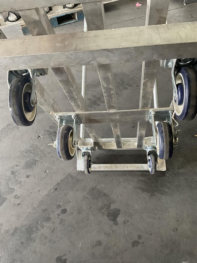 Used NATIONAL CART CO. ALUMINUM STOCK CART MODEL: AL-UB-2248