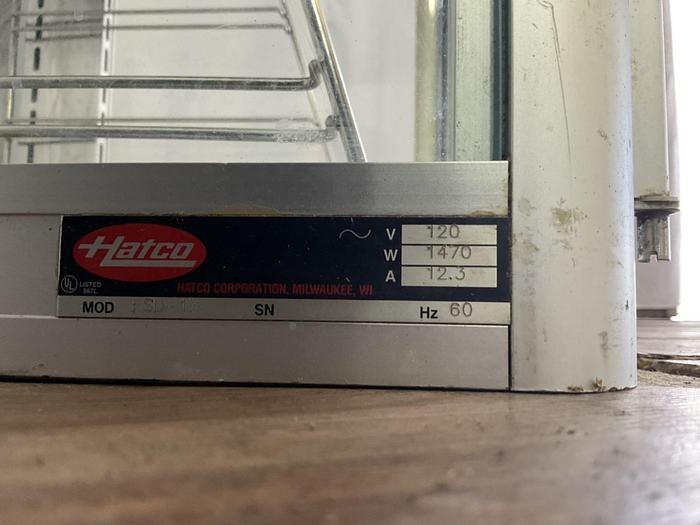 Used FLAV-R-SAVOR HUMIDIFIED HOT FOOD HOLDING & DISPLAY CABINET WITH 3 TIER PAN RACK