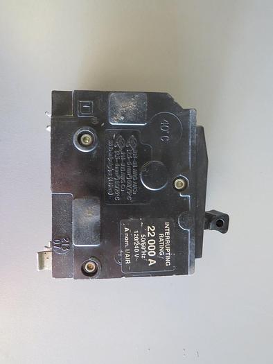 Used CIRCUIT BREAKER 2 POLE 22 kA  !