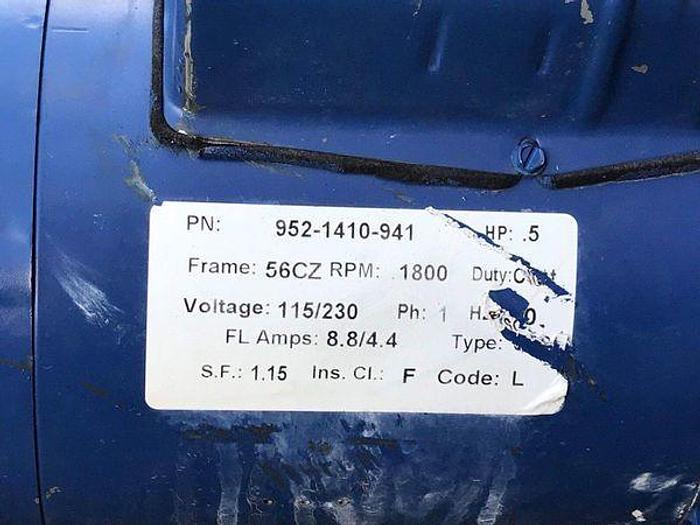 Used ELECTRIC WATER PUMP 5 HP MARATHON PVE 56C17F15563A P.-