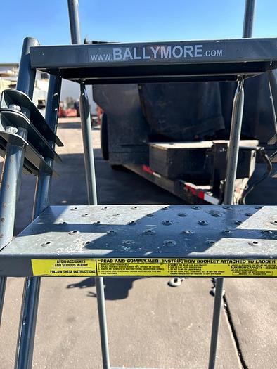 Used BALLYMORE 5 STEP ROLLING LADDER