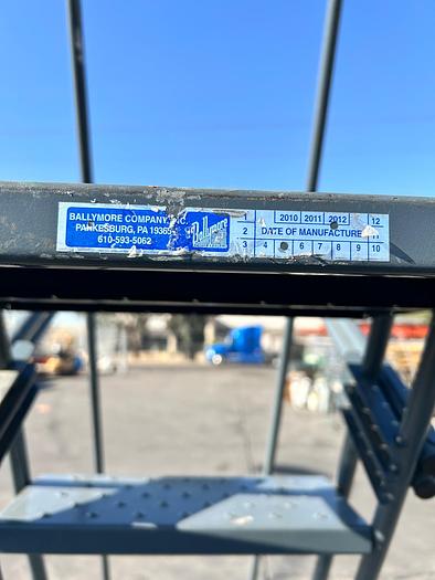 Used 7 STEP INDUSTRIAL ROLLING LADDER