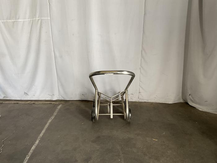 Used VESTIL DBT-SS STAINLESS STEEL DRUM HAND TRUCK !