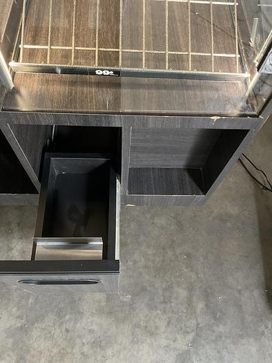 Used DRY BAKERY DONUT BAGEL DISPLAY MERCHANDISER LED LIGHTING