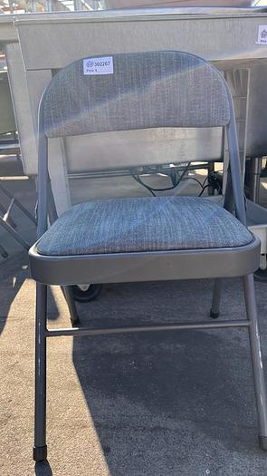 Used PADDED FOLDING CHAIRS