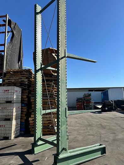Used CANTILEVER MATERIAL RACK