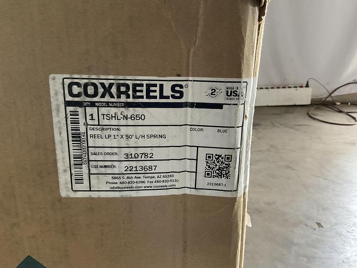 COXREELS TSHL-N-650