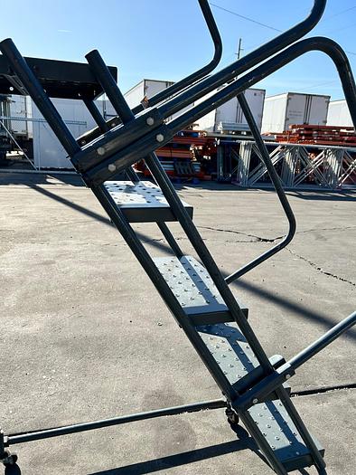 Used BALLYMORE 5 STEP ROLLING LADDER