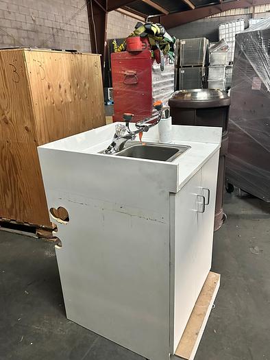 Used SINK WITH EMERGENCY EYE WASH STATION