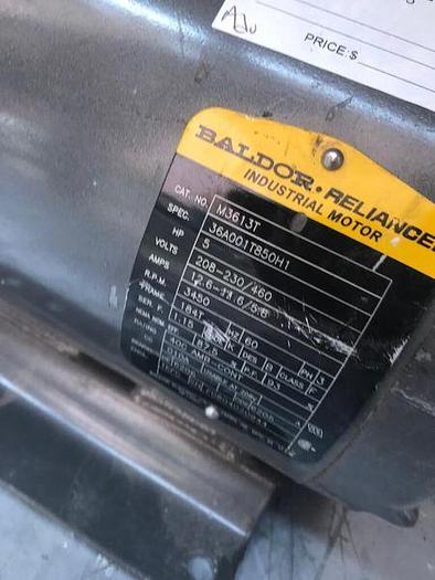 Used MOTOR 5 HP BALDOR  M3613T.