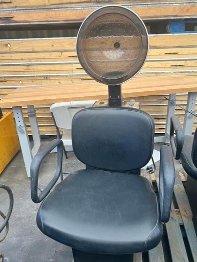 Used SALON CHAIR HAIR DRYER !