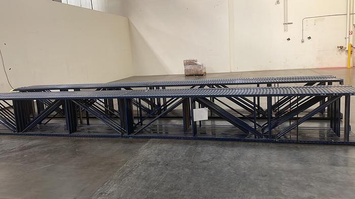 Used 25 FT BY 30 IN UPRIGHTS FOR PALLET RACKING