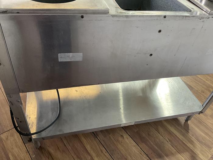 Used ELECTRIC STEAM TABLE WITH SHELFS for Sale at M & L Industr...