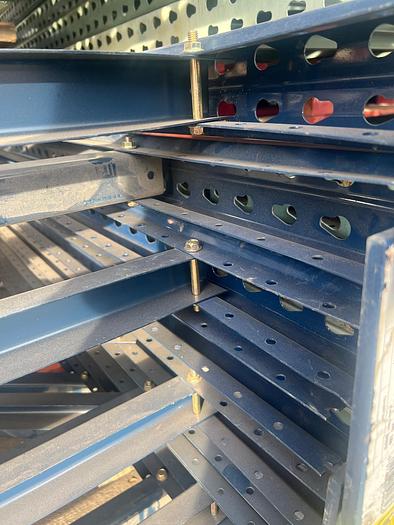 Used 12FT BY 48IN TEARDROP STYLE UPRIGHTS