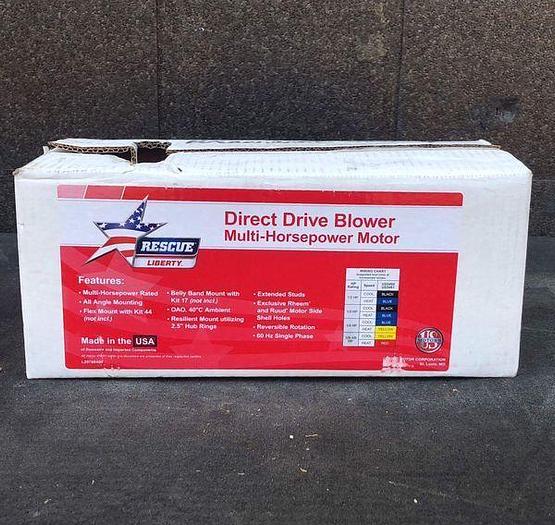 Used DIRECT DRIVE BLOWER 1/2 H; 1 PH; 1075 RPMS 4 SPEED; K55HXCNN-1725 !