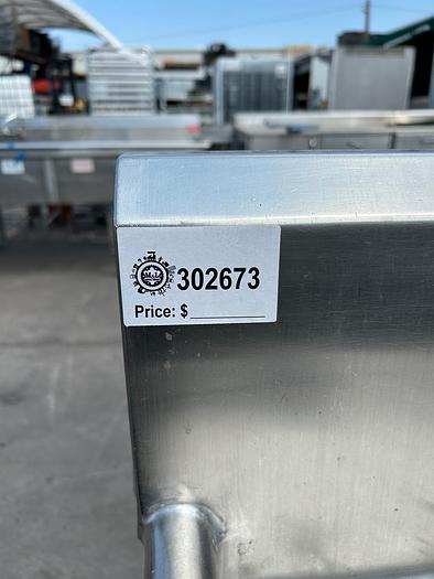 Used FOUR COMPARMENT COMMERCIAL SINK !