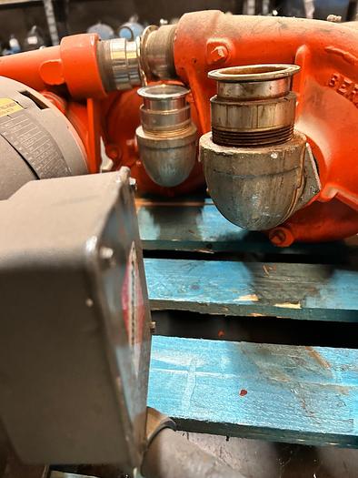 Used BALDOR 10 HP WATER PUMP