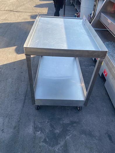 Used STAINLESS STEEL MOBILE CART