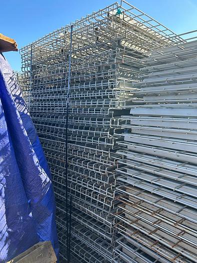 Used WIRE DECKING, FOR PALLET RACKING