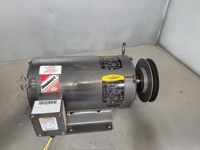 Used BALDOR MOTOR; HP 6 - 7 1/2; PH 3; RPM 1450-1760;36K977T255H2./