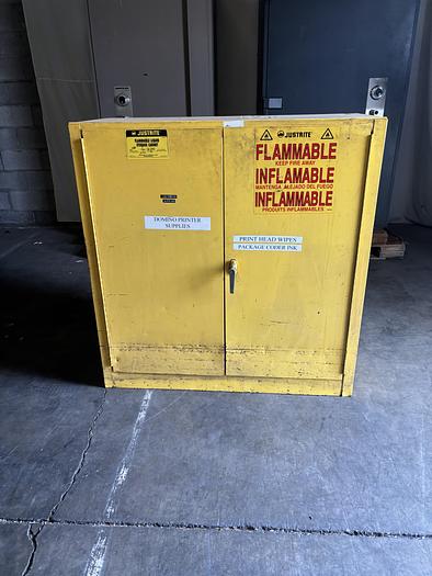 Used SAFETY CABINET 30 GAL. CAPACITY