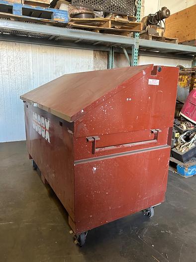Used JOBOX JOBSITE STEEL STORAGE BOX !