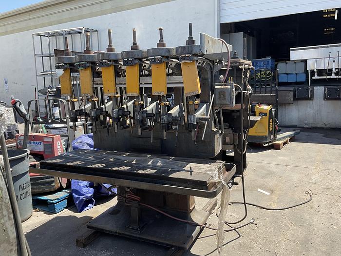 Used MULTI-SPINDLE DRILL