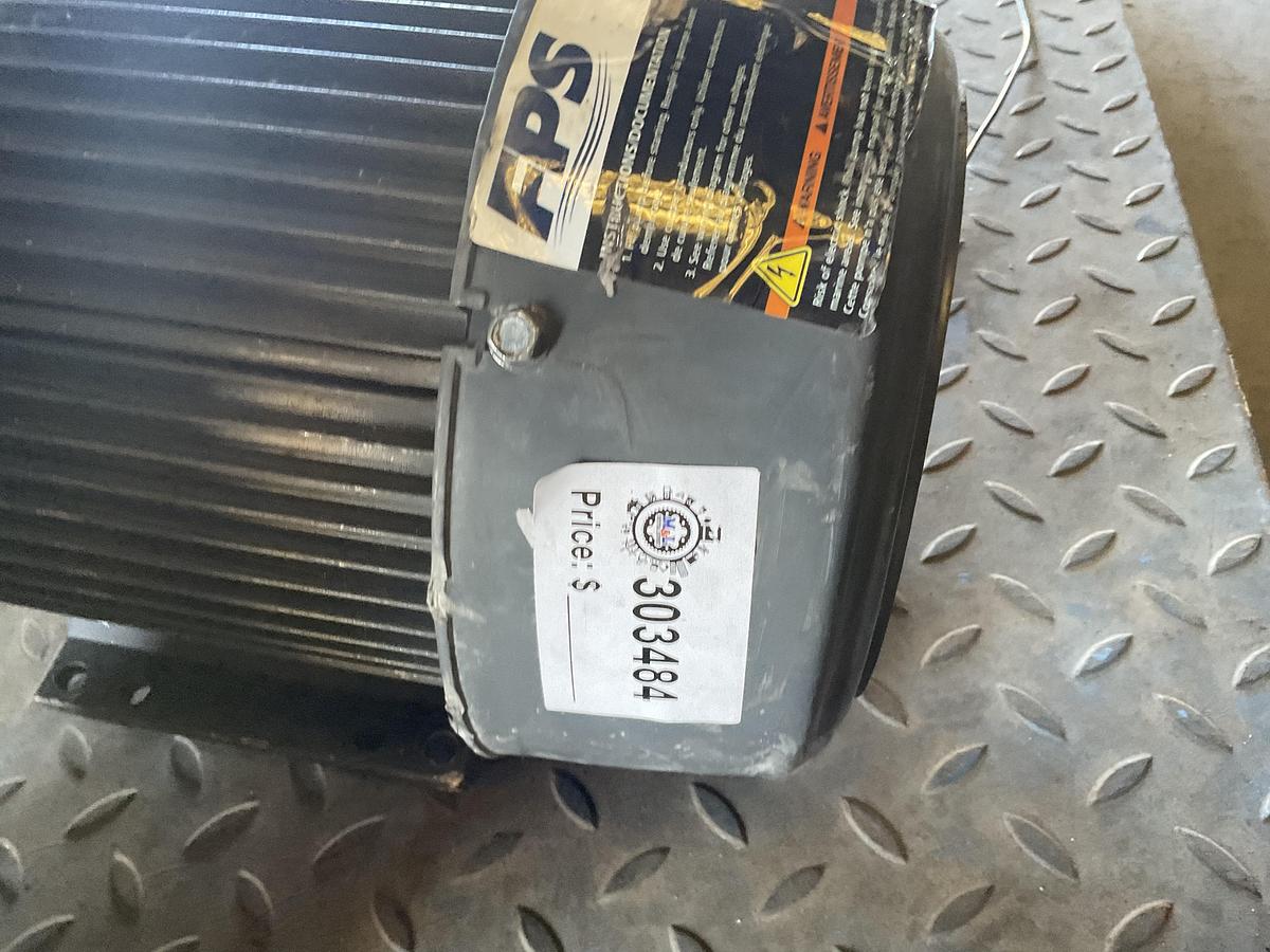 Used CENTRIFUGAL PUMP WITH ELECTRIC MOTOR – 5 HP, 3 PHASE