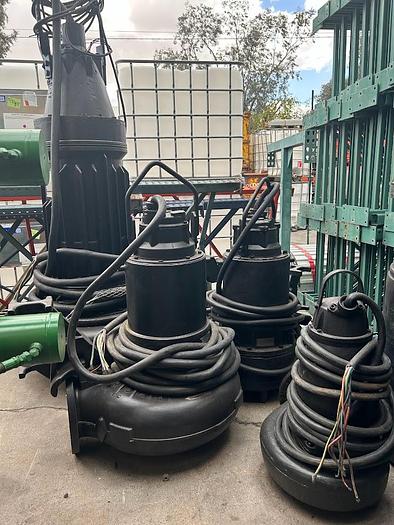 Used ITT FLYGT SUMERGIBLE PUMP.