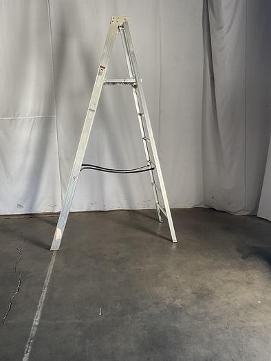 Used WERNER 6 STEP ALUMINIUM LADDER !