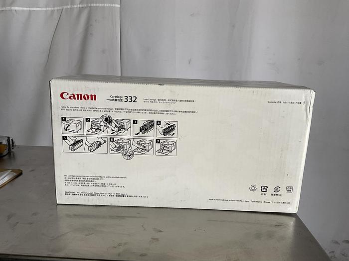 Used CANON GENUINE TONER CATRIDGE 332