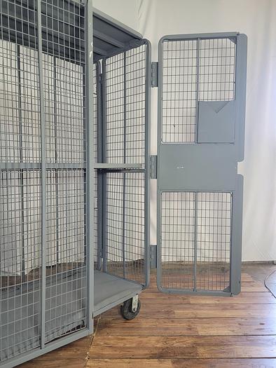 Used FOLDING SECURITY TRUCK,2000 LB CAPACITY