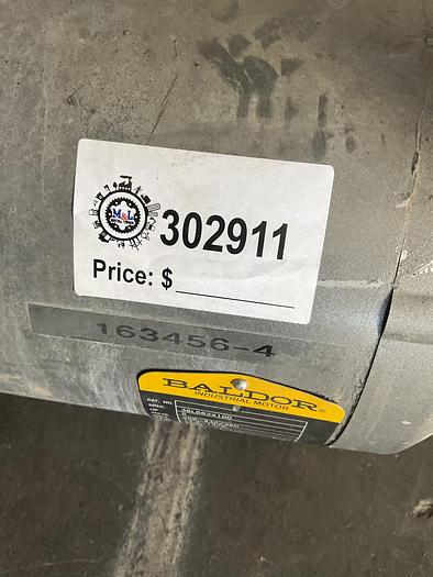 Used BALDOR WATER PUMP, 36L582X100; 5HP; 3PH; 3435 RPM !