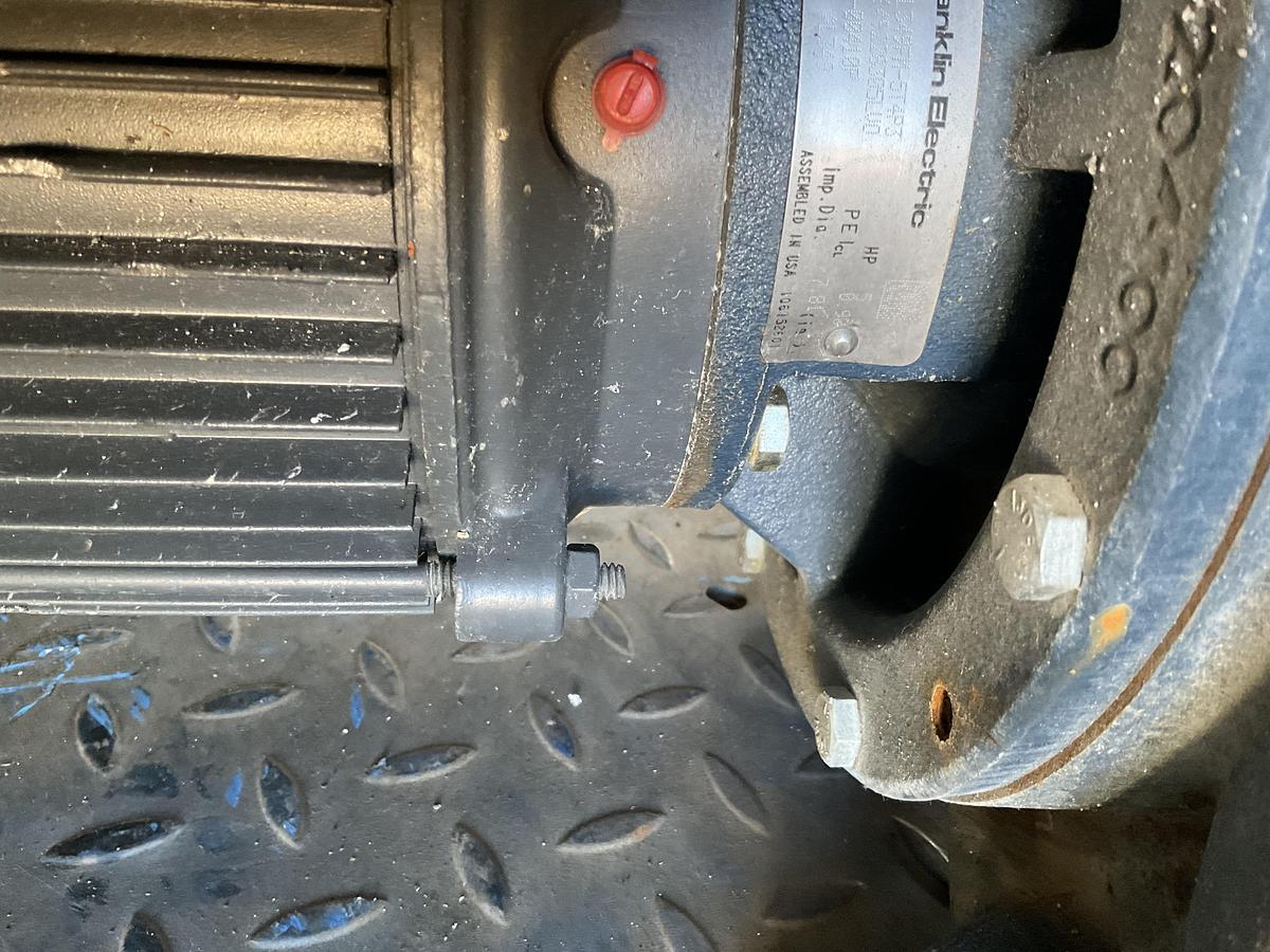 Used CENTRIFUGAL PUMP WITH ELECTRIC MOTOR – 5 HP, 3 PHASE