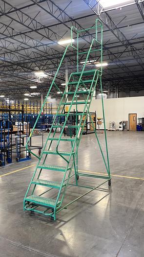 Used 12 FT INDUSTRIAL 11 STEPS LADDER