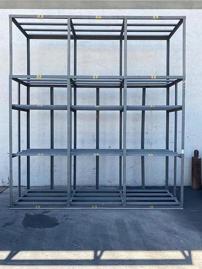 Used HEAVY DUTY STEEL RACKS