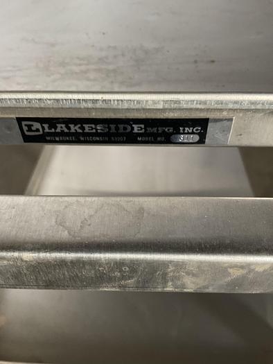 Used LAKESIDE TRHEE TIER UTILITY CART