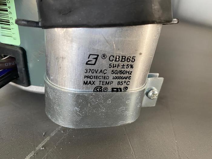 Used EAST WEST MOTOR 1/8 HP, 1 PH, 1050/875 RPM, EAST WEST; E305553 !