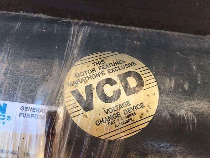 Used MARATHON ELECTRIC MOTOR 2 HP, AQM56T17D5349B P !