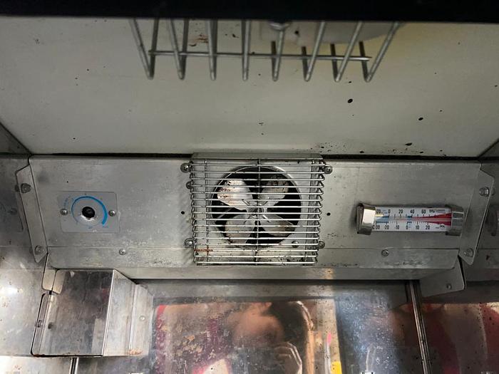 Used PERLICK BACK BAR REFRIGERATED CABINET, BS32./