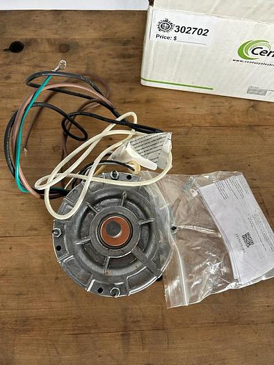 Used CENTURY, 1/8 1/10 1/12 HP, PH 1, 208-230V, 1075 RPM, DF3G034N' !