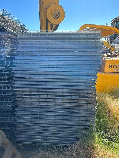 Used WIRE DECKING, FOR PALLET RACKING