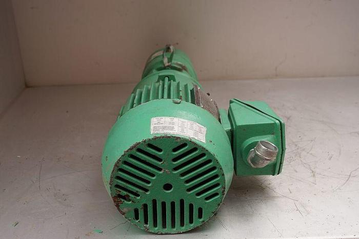 Used TOSHIBA INDUCTION MOTOR 1 HP; 3 PH; 1750 RPMS; 4J4001L1BFDBFBHH !